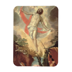 Magnet Flexible La résurrection du Christ (huile sur la toile)