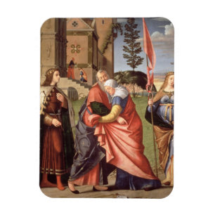 Magnet Flexible La réunion au Golden Gate avec des saints, 1515 (