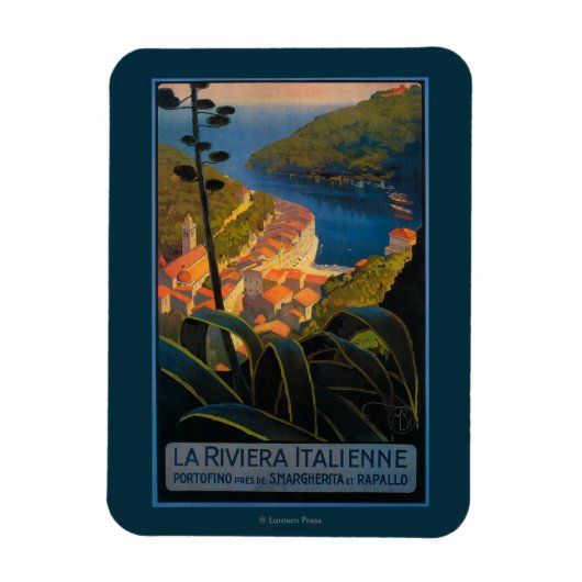 Magnet Flexible La Riviera italienne (Vertical)