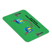 Magnet Flexible La route vers une maison d'amis n'est jamais longu (Côté Droit)