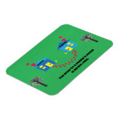 Magnet Flexible La route vers une maison d'amis n'est jamais longu (Côté Gauche)