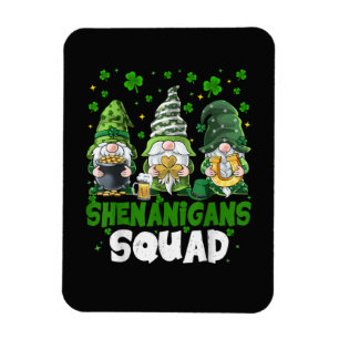 Magnet Flexible La Saint-Patrick Gnomes Shenanigans Squad Saint