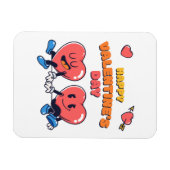 Magnet Flexible la Saint-Valentin (Horizontal)