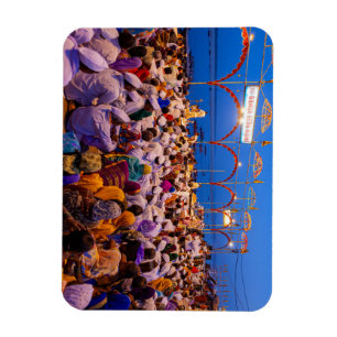 Magnet Flexible La Sainte Cérémonie de Varanasi