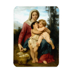 Magnet Flexible La Sainte Famille par William Bouguereau