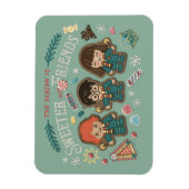 Magnet Flexible La saison est plus douce avec des amis (Vertical)