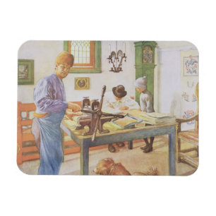 Magnet Flexible La salle des estampes, pub. dans "Lasst Licht