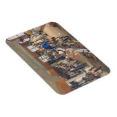 Magnet Flexible La salle d'habillage des Jockeys à l'hippodrome d' (Côté Droit)