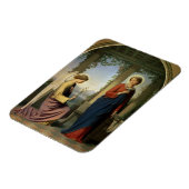 Magnet Flexible La Salutation angélique, ou Annonciation, 1860 (Côté Gauche)