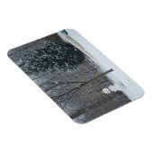 Magnet Flexible La scène de neige hivernale du voisin (Côté Droit)