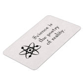 Magnet Flexible La science est la poésie de l'aimant réalité (Côté Gauche)