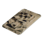 Magnet Flexible La sculpture en pierre des amoureux profitant d'un (Côté Gauche)