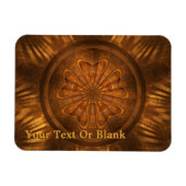 Magnet Flexible La sculpture sur bois (Horizontal)