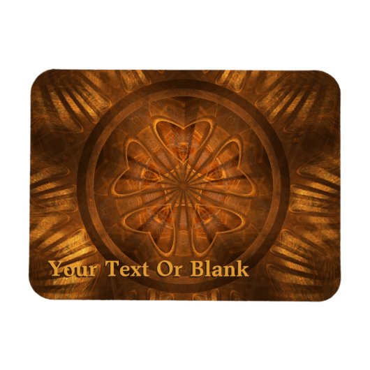 Magnet Flexible La sculpture sur bois (Horizontal)