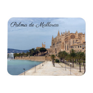 Magnet Flexible La Seu, la cathédrale de Palma de Mallorca - Espag