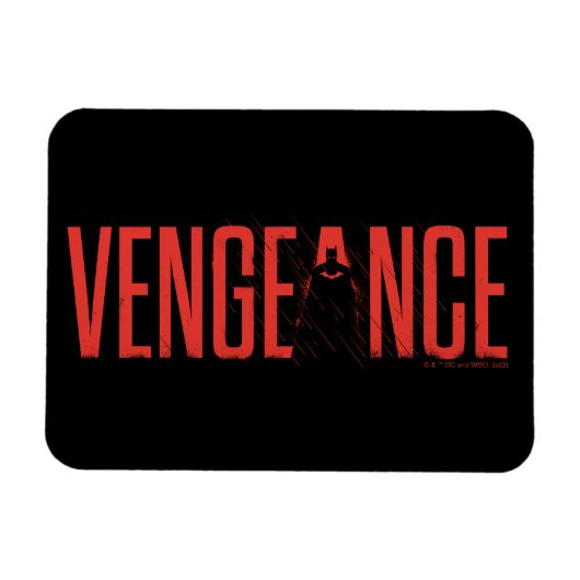 Magnet Flexible La silhouette Batman Vengeance (Horizontal)