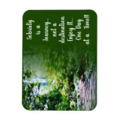 Magnet Flexible La sobriété est un aimant de voyage (Vertical)