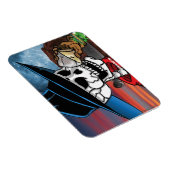 Magnet Flexible LA SOUPE DE SCREAMING ! Aimant à boisson Deadwest (Côté Droit)