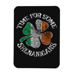 Magnet Flexible La St-Patrick's Time pour quelques Clover espiègle