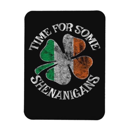 Magnet Flexible La St-Patrick's Time pour quelques Clover espiègle (Vertical)