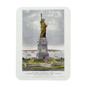 Magnet Flexible La Statue de la Liberté, La Grande Statue de Barth