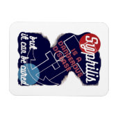 Magnet Flexible La syphilis est une maladie dangereuse (Horizontal)