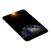 Magnet Flexible La Terre À Son Équinoxe. (Côté Droit)