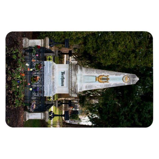 Magnet Flexible La tombe de Ludwig Van Beethoven (Horizontal)