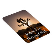 Magnet Flexible La tombée de la nuit commence à Joshua Tree (Côté Droit)