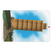 Magnet Flexible La tour penchée de Pise, Italie (Horizontal)