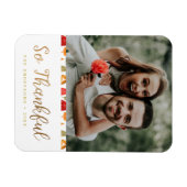 Magnet Flexible La Typographie De Thanksgiving (Horizontal)