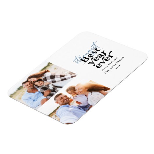 Magnet Flexible La typographie moderne l'année la plus étrange (Côté Gauche)