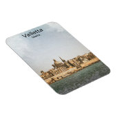 Magnet Flexible La Valette Malte Méditerranée (Côté Droit)