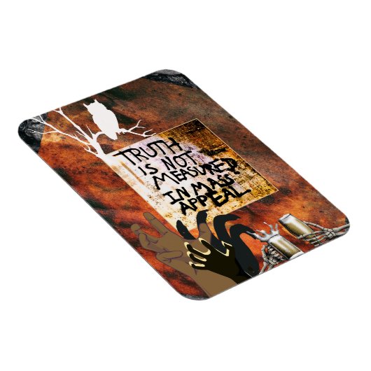 Magnet Flexible La vérité n'est pas mesurée en appel massif (Côté Droit)