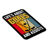 Magnet Flexible La vie au sujet des objectifs et aide le hockey (Côté Droit)