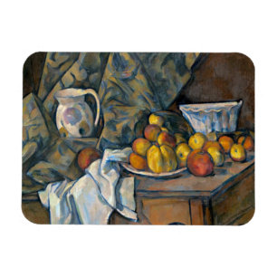 Magnet Flexible La vie de Paul Cezanne   toujours avec des pommes