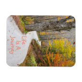 Magnet Flexible La Vie Est Un Voyage (Horizontal)