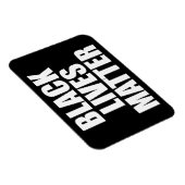 Magnet Flexible La vie noire importe (Côté Droit)