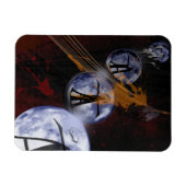 Magnet Flexible La vie sur Mars 2014 (Horizontal)