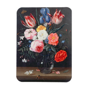 Magnet Flexible La vie T32511 toujours des fleurs dans un vase,