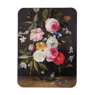 Magnet Flexible La vie T32512 toujours des fleurs dans un vase,