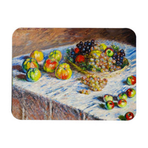 Magnet Flexible La vie toujours - pommes et raisins Claude Monet