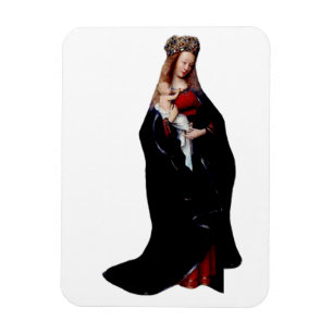 Magnet Flexible La Vierge dans l'Eglise par Jan van Eyck