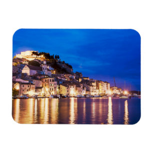 Magnet Flexible La ville croate de Sibenik la nuit