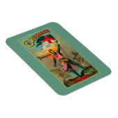 Magnet Flexible Label du tabac croiséPetersburg, VA (Côté Droit)