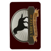 Magnet Flexible Labrador Retriever (Vertical)