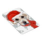 Magnet Flexible Labrador Retriever blanc (Côté Droit)