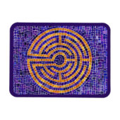 Magnet Flexible LABYRINTH MOSAIC 3x4 Aimant flexible - violet (Horizontal)