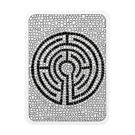 Magnet Flexible LABYRINTH VII 3x4 Aimant flexible - Blanc (Vertical)