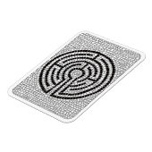 Magnet Flexible LABYRINTH VII 3x4 Aimant flexible - Blanc (Côté Gauche)
